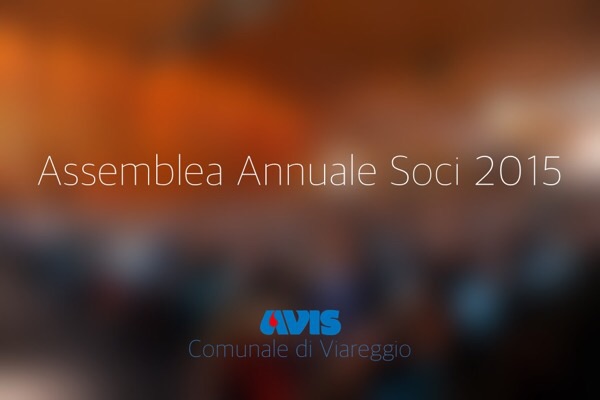 Assemblea Annuale Soci 2015