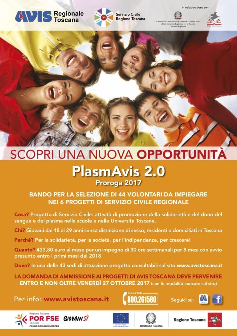 Servizio Civile PlasmAVIS 2.0